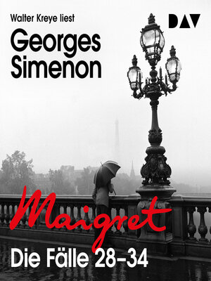 cover image of Kommissar Maigret. Die Fälle 28-34